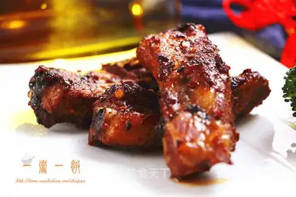 The fragrance pork chop