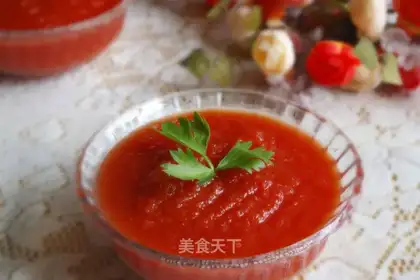Homemade ketchup