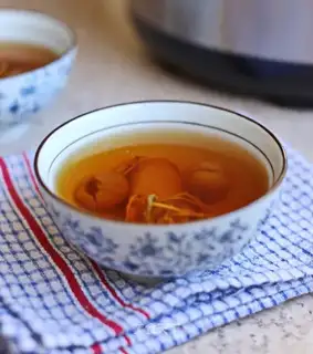 Worm and herb stew