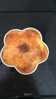 Peach omelet