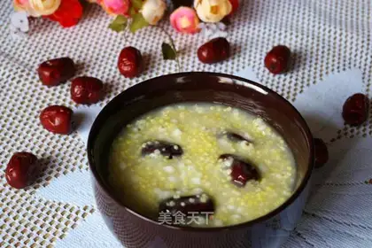 Red-tree rice porridge