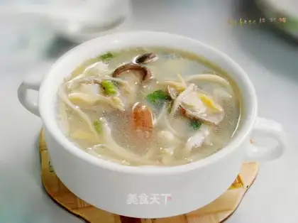 The mushroom toad soup