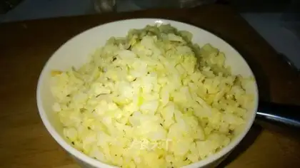 Gold egg fried rice