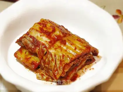 Pick up Korean cabbage
