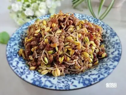 Scrambled soybeans