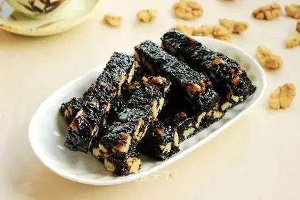 Black Sesame walnut gel
