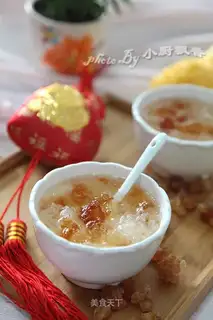 Peach and silver spoons