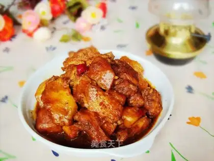 Potato-cooked chick