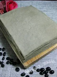 Homemade black bean skin