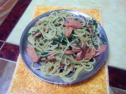 Ham and pasta