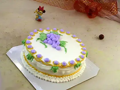 Grape cake