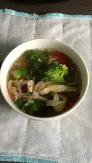 Vegetable thin soup