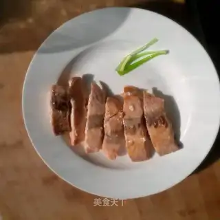 Fried salmon
