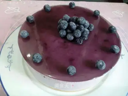 Blueberry yogurt cake