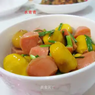 Scrambled ham