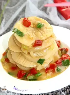 Fish apricot mushroom