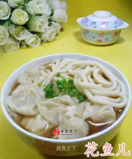 Shrimp twig noodles