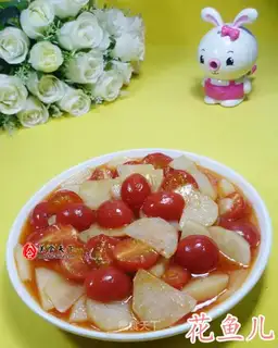 Holy fruit, fried potatoes
