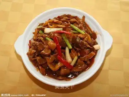 Dry red meat