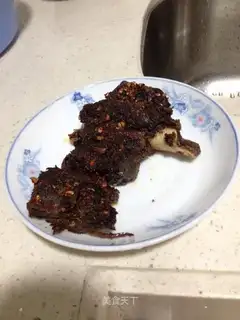 ♪ Fried lamb leg meat ♪
