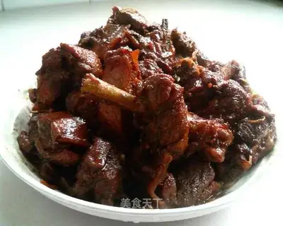 Red duck leg