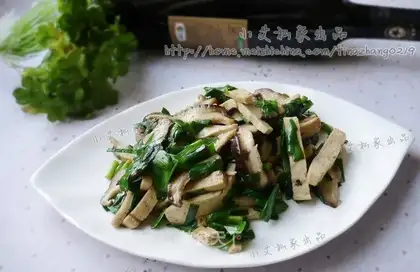 Cream mushrooms and beans