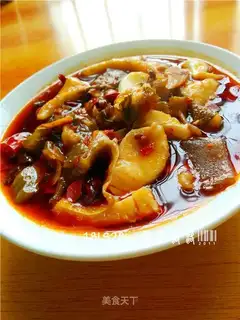 Boiled fish