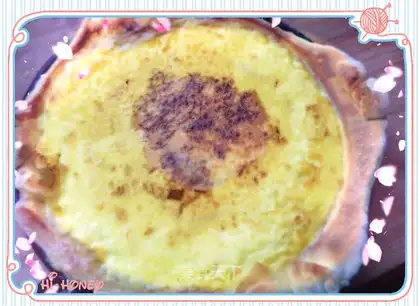 Egg yolk pie