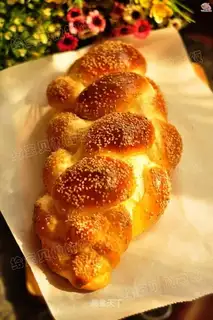 Egg cream braid bread