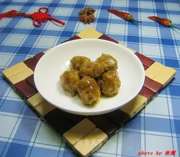 Curry meatballs