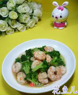 Shrimp broccoli