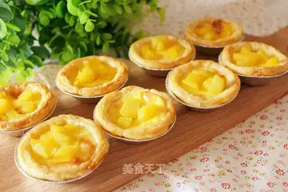Peach omelet