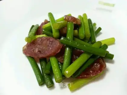 Weenie and garlic