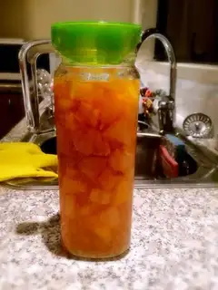 Honey fruit tea