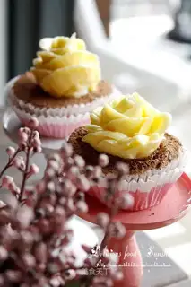 Rose cupcakes