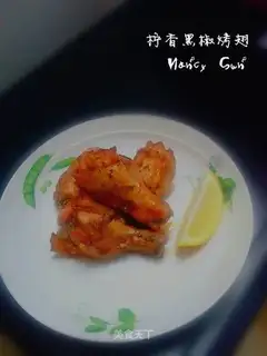 Lemon roasted wings