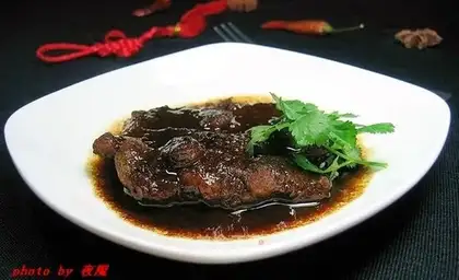 Black pepper pork chop