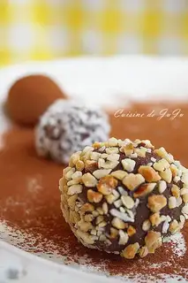 French truffle chocolate