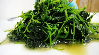 stir-fried straw head