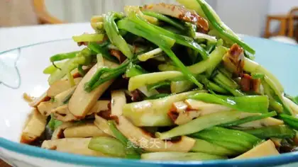 stir-fried celery