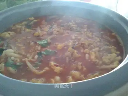 Egg hotpot
