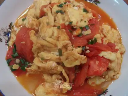tomato scrambled eggs