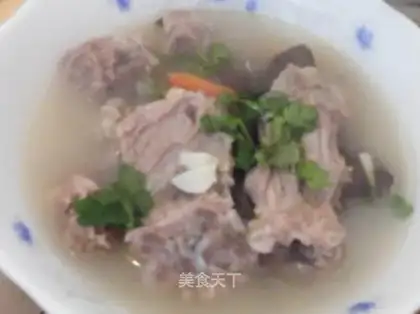 Stewed mutton soup
