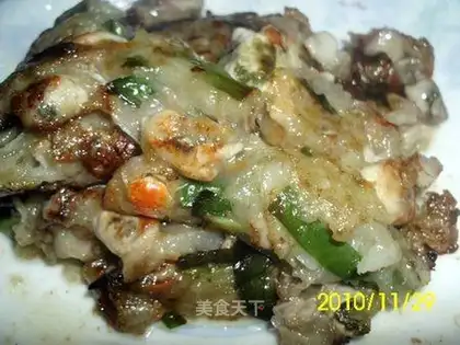 fried radish and oyster