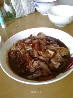 stir-fried cabbage with sweet and sour