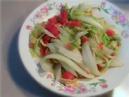 Baby vegetable in tomato sauce