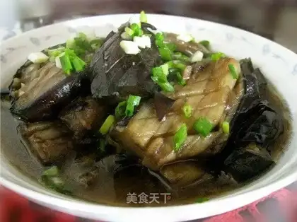 Garlic eggplant