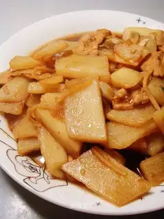 Sweet and sour yam slices