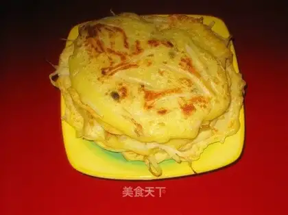 Bean sprout egg cake