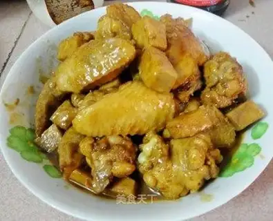 Taro chicken wings